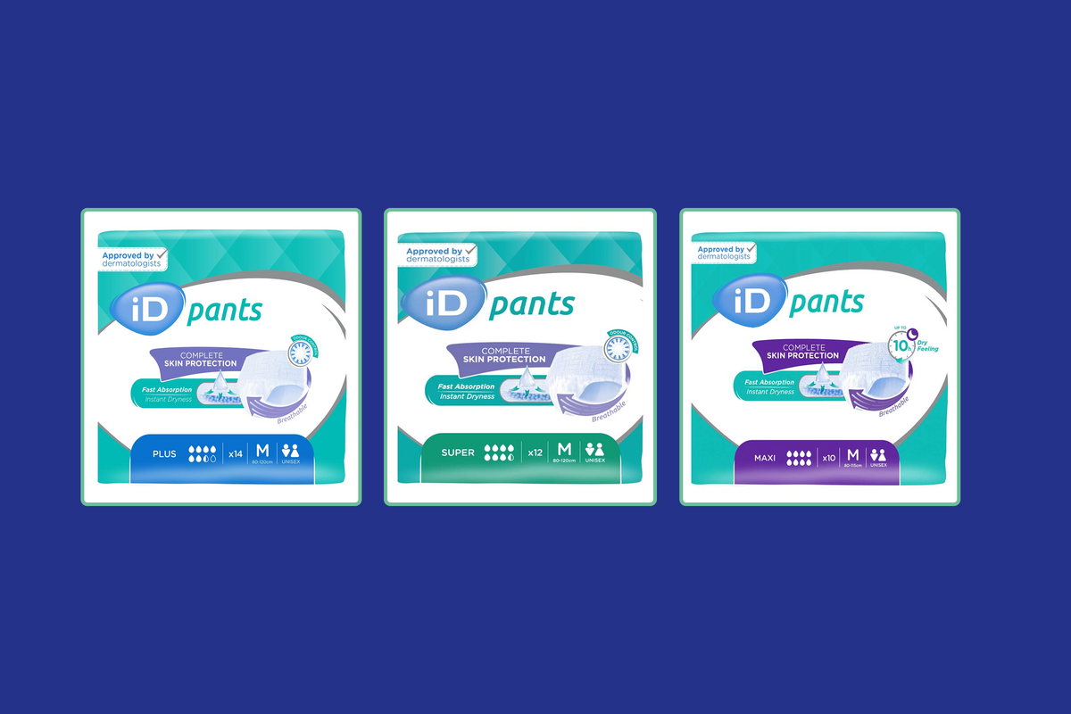 33% korting bij aankoop van 3 pakken iD pants