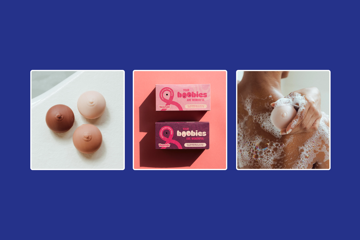 Steun Think Pink met deze limited edition boobie bar