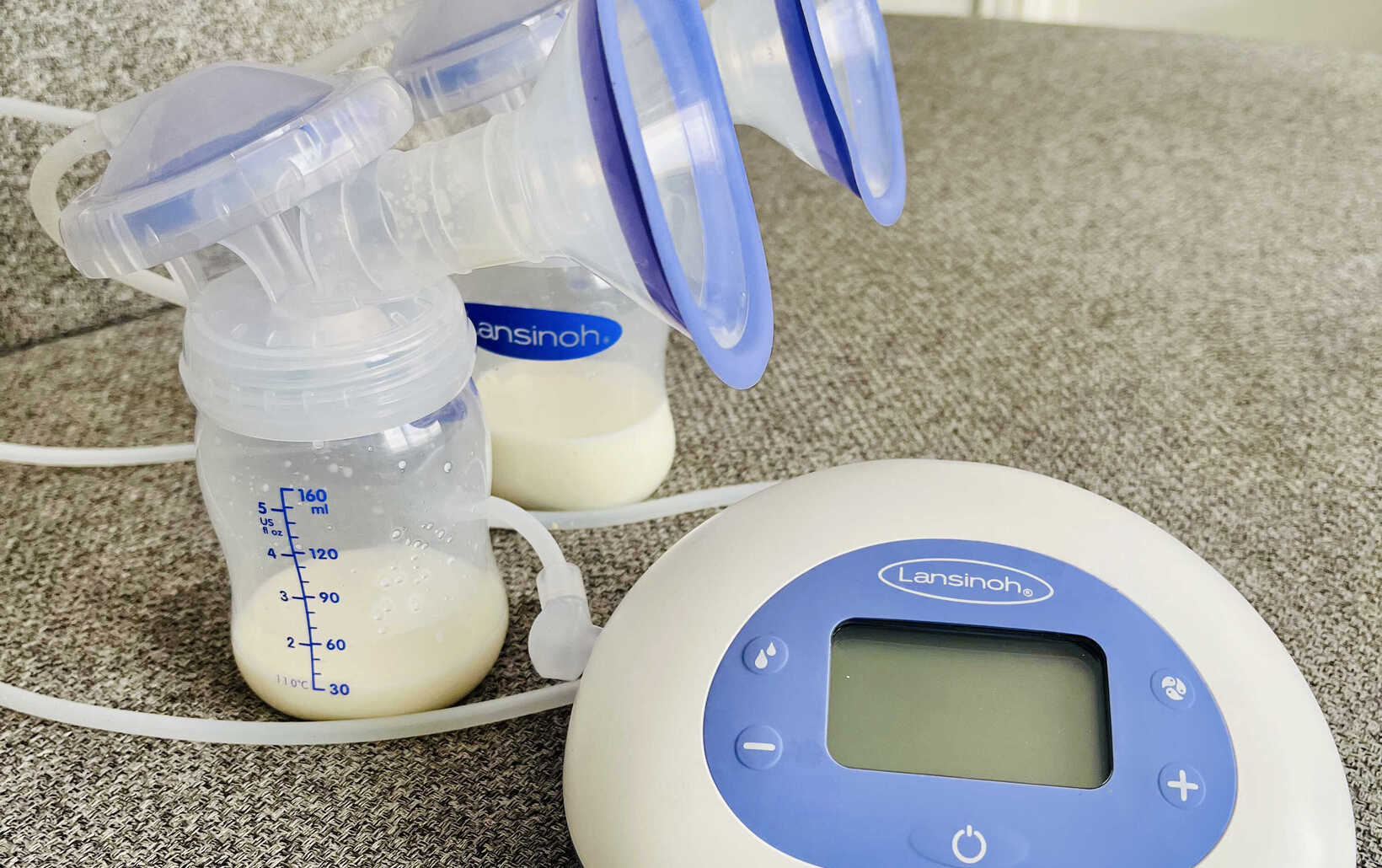 LM testpersonen: Lansinoh 2-in-1 kolf + handsfree kolfset