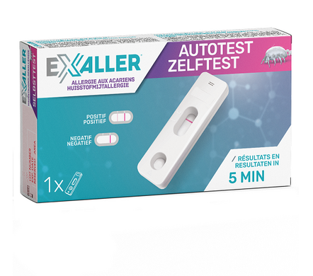 ExAller zelftest voor huisstofmijtallergie