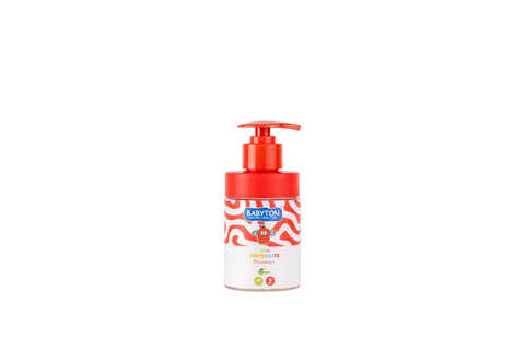 Kindertandpasta met Fluoride 2+ Aardbei pompflacon