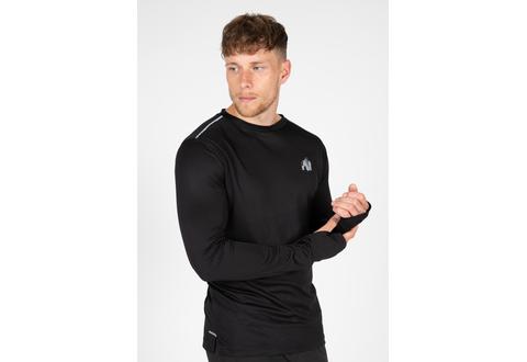 Washington longsleeve - zwart