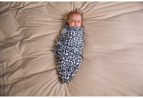 Voorgevormd wikkeldeken - Luipaard