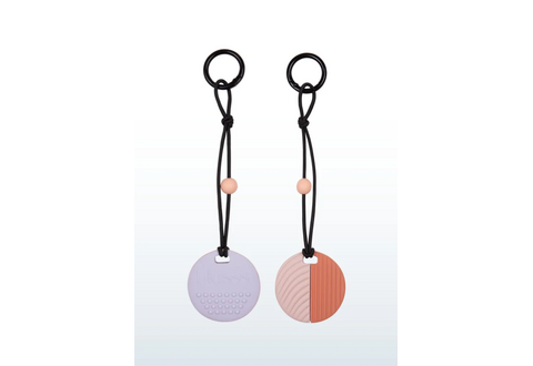 Kauw-fidget sleutelhanger en ketting