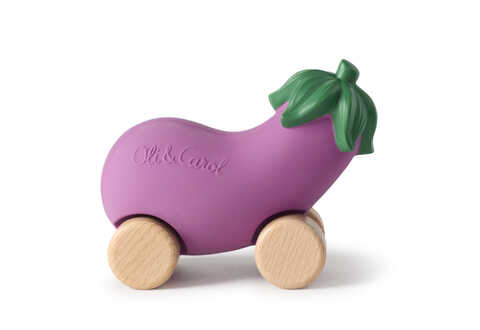 Speelgoedauto Emma de Aubergine