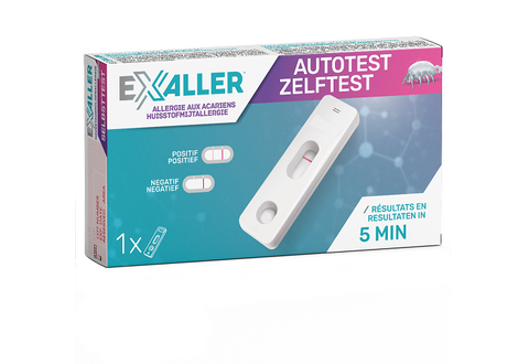 ExAller zelftest voor huisstofmijtallergie
