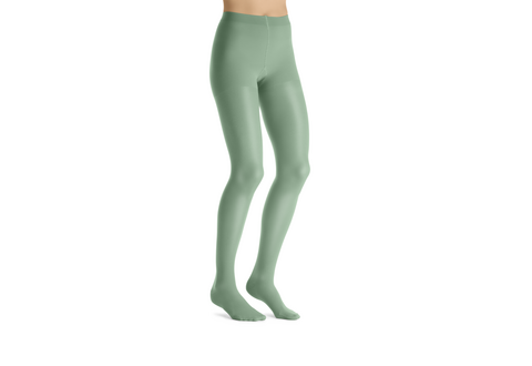 Ultrasheer panty (AT) met gesloten teen - klasse I - Matcha green (Trendkleur 2025/2026)
