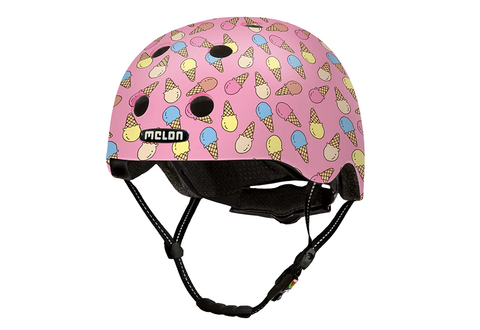 Melon Kids Urban Active fietshelm - ice cream