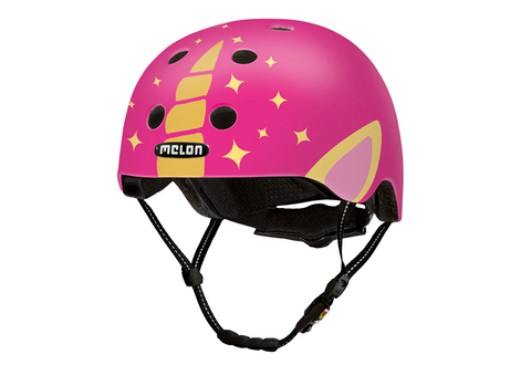 Melon Kids Urban Active fietshelm - unicorn