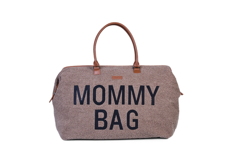 Mommy bag luiertas - zachtbruin teddy