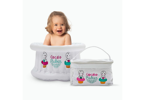 Opblaasbaar badje voor baby's