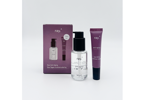 Anti-Aging Serum + gratis Oog- & Lipomtrekcrème (15 ml) 
