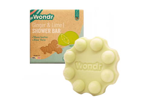 Shower bar - energizing ginger & lime