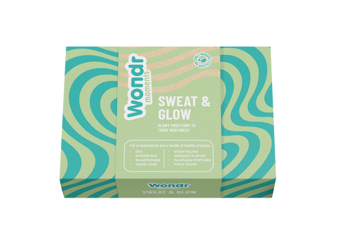Wondr moments gift box - sweat & glow