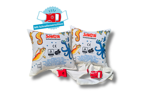 Zwemkussens met veiligheidssluiting