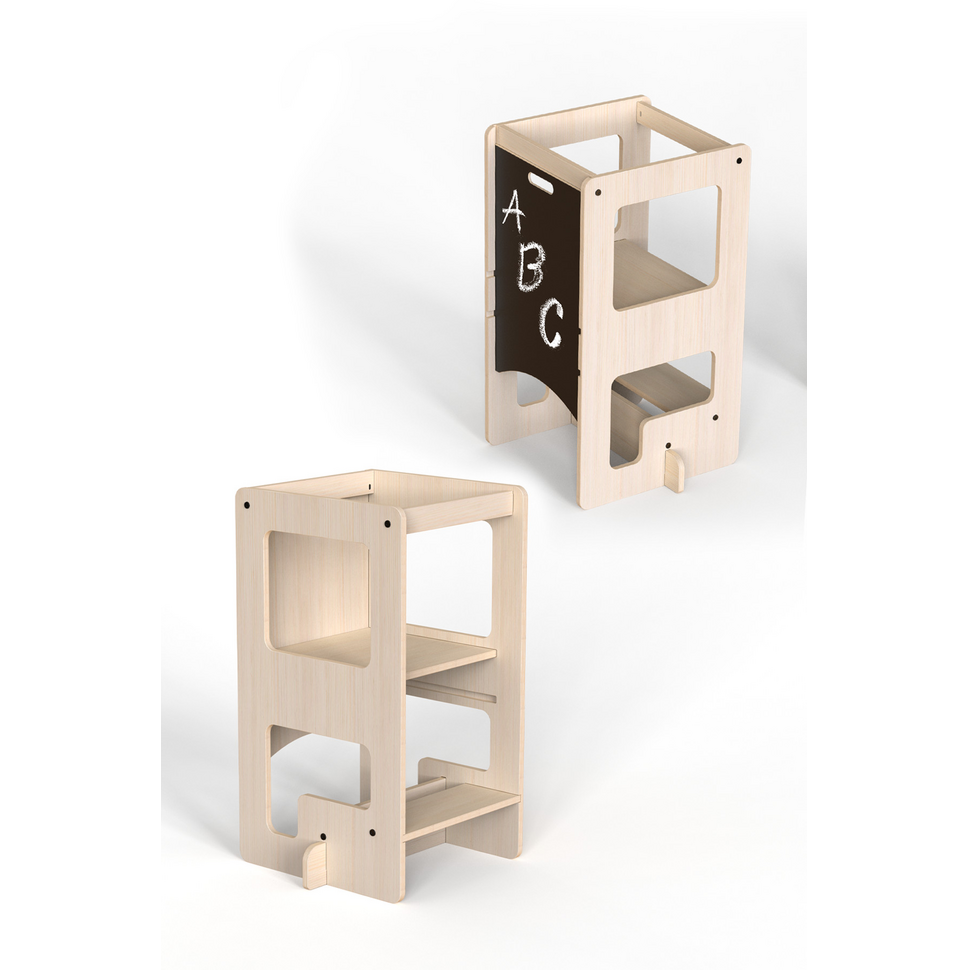 Kule Flip Natural Leertoren 2 in 1