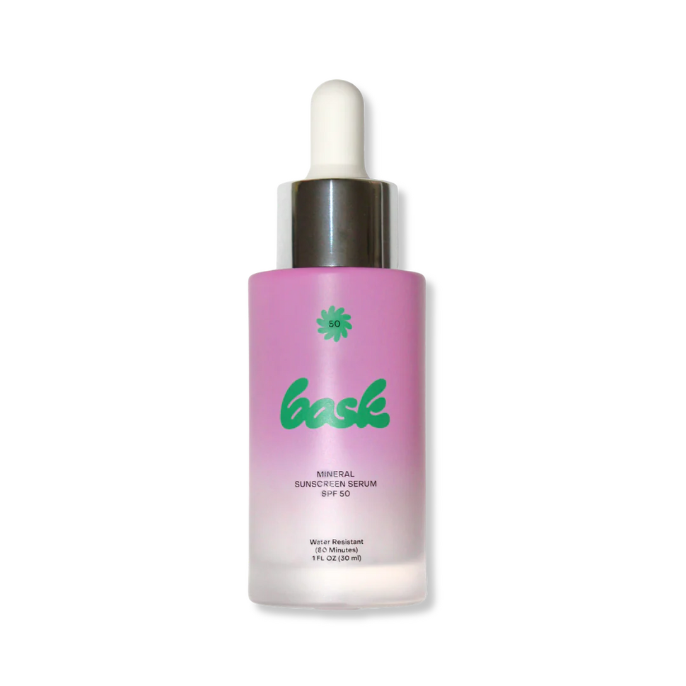 Zonnebescherming met minerale filters serum SPF 50