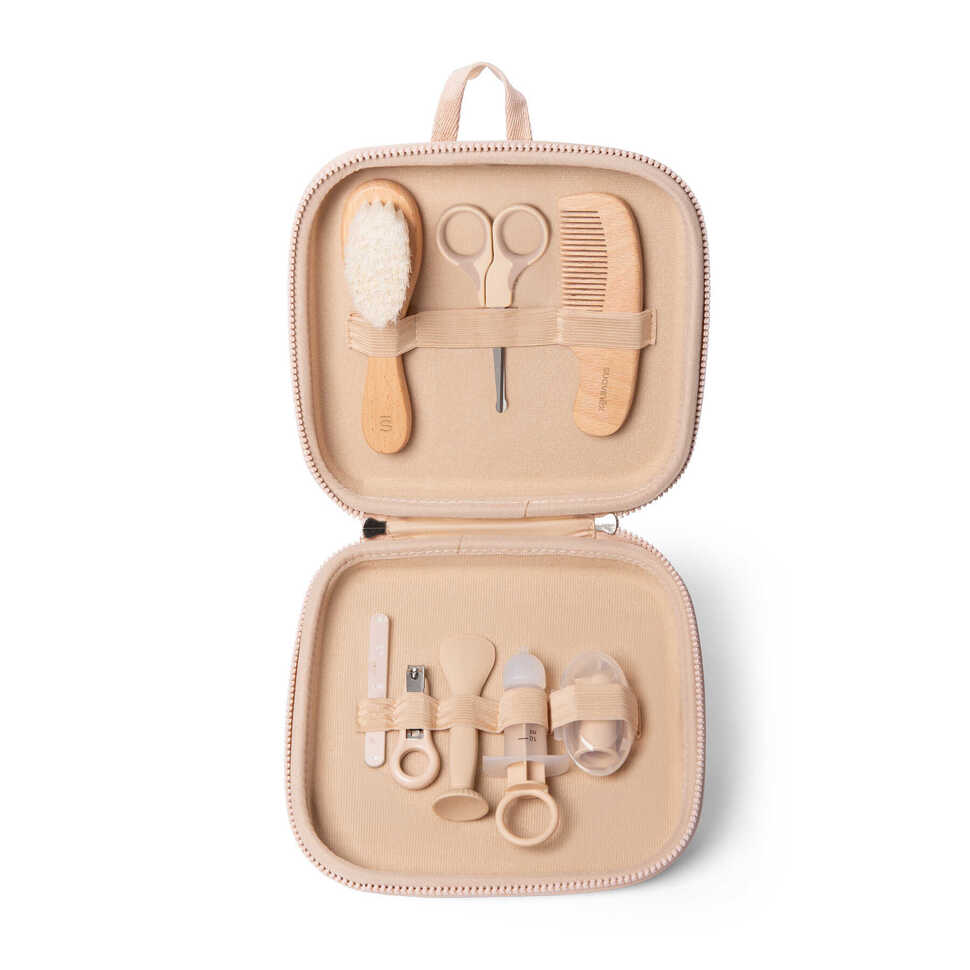 Verzorgings‑ en toiletset met 8 accessoires – Wonderland - beige