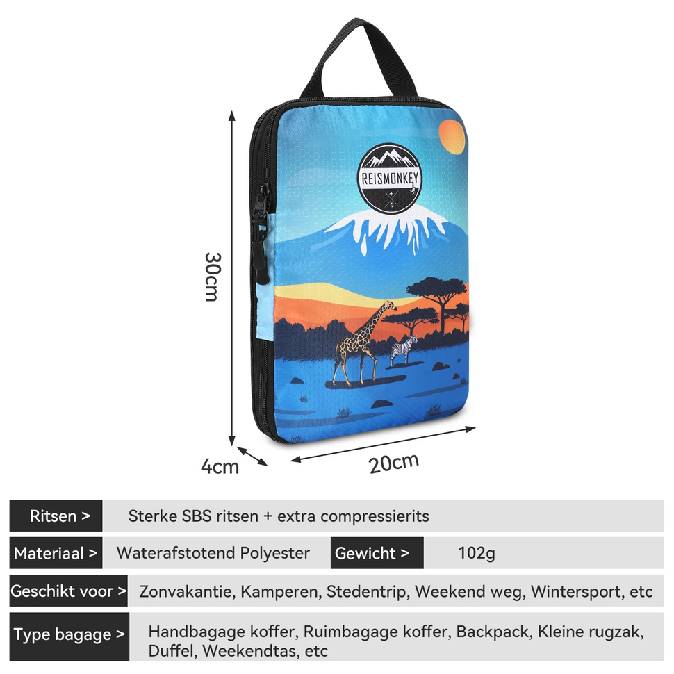Packing cubes Compress-It - M Kilimanjaro
