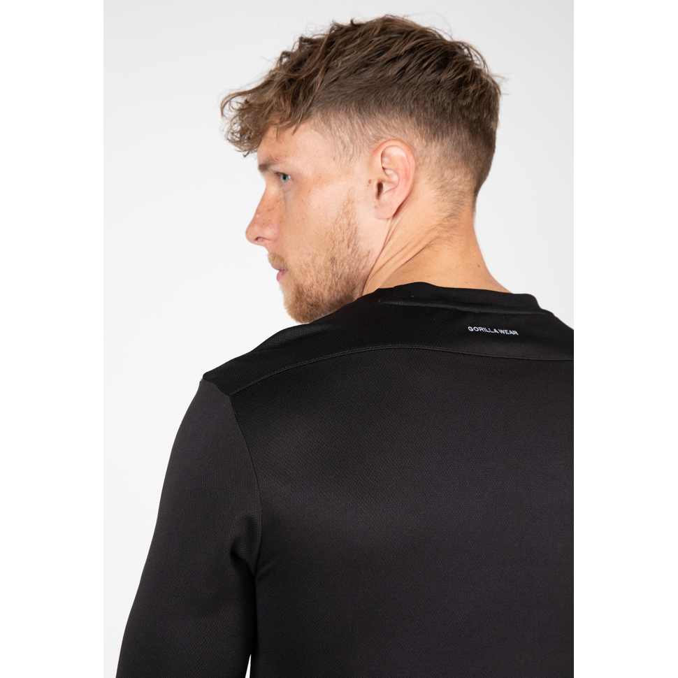 Washington longsleeve - zwart