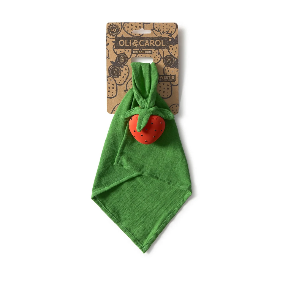 Knuffeldoek Sweetie the Strawberry Big Doudou  