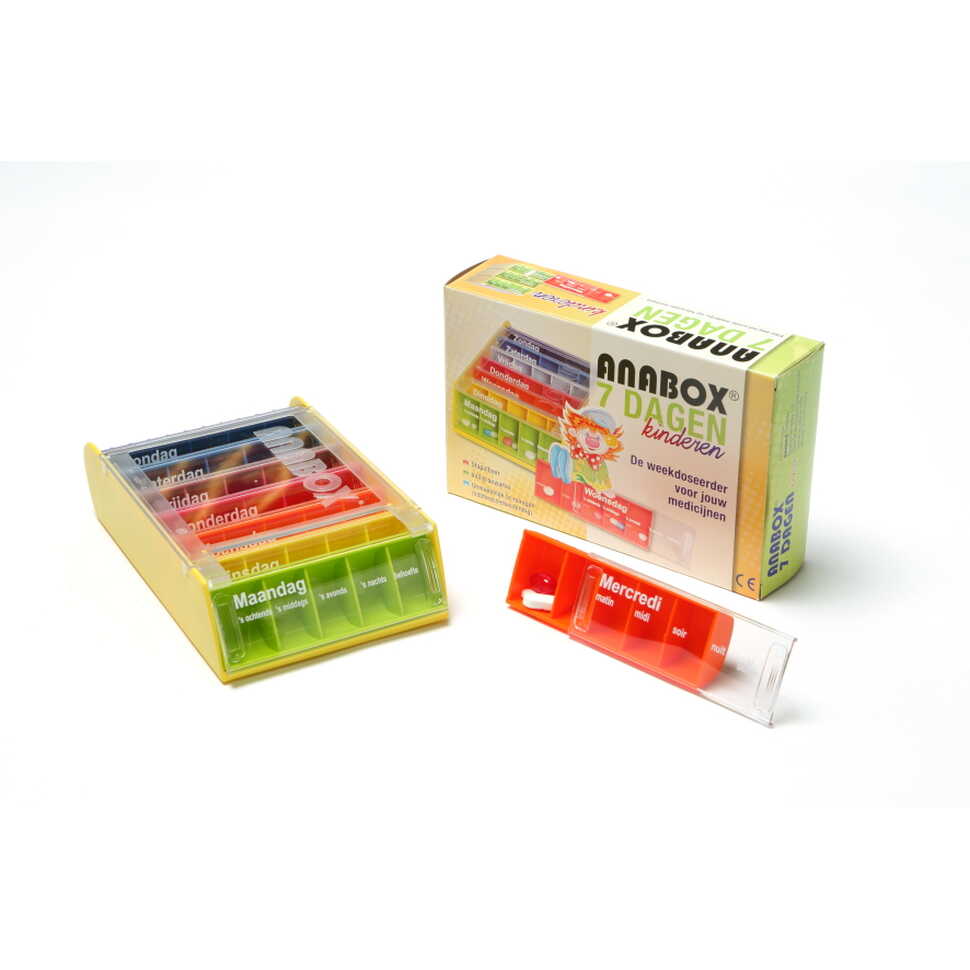 Pillendoos Anabox voor kinderen
