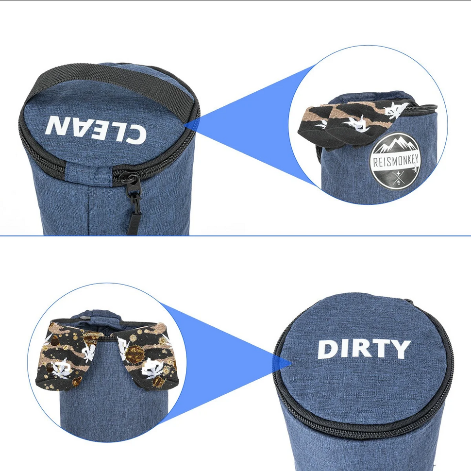 Packing cube Clean & Dirty™ - Donkerblauw