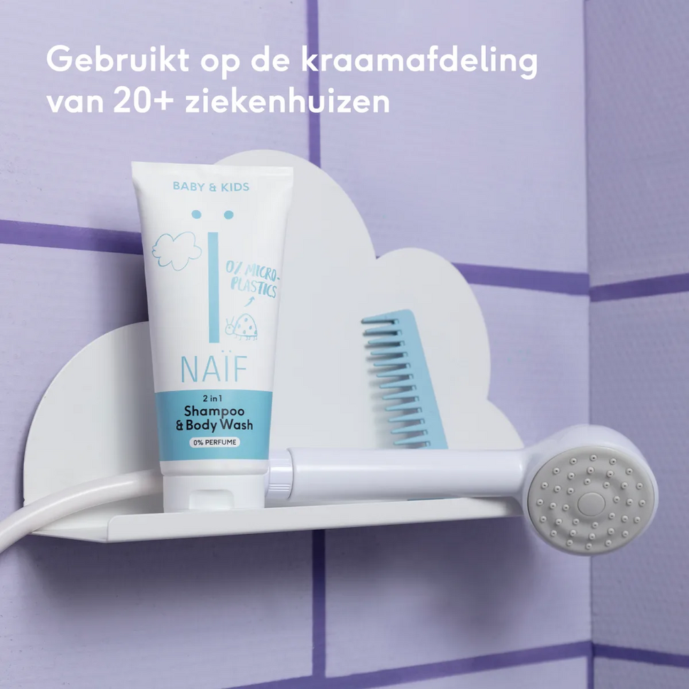 Naïf baby & kids - 2-in-1 shampoo & body wash met 0% parfum
