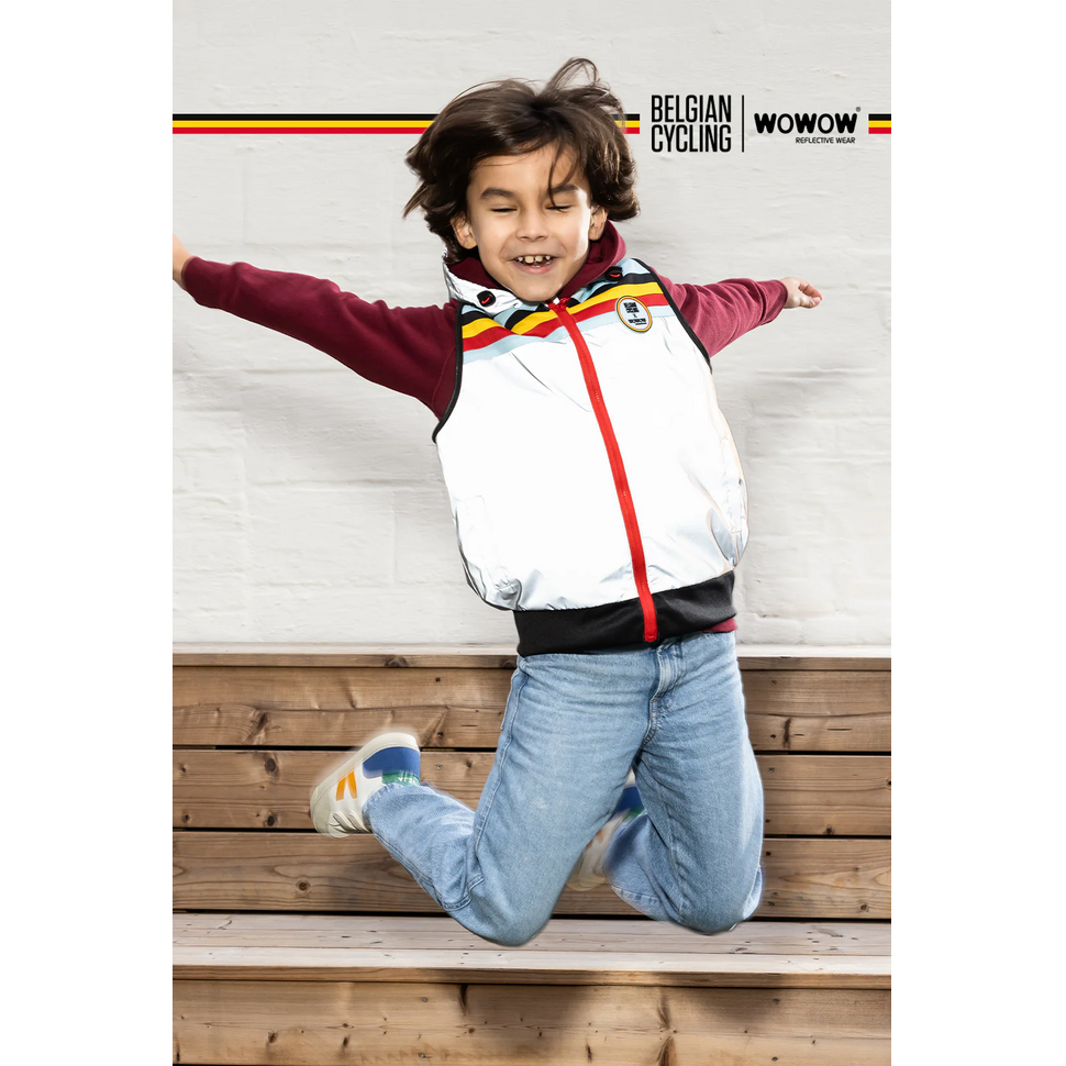Belgian Cycling Kids Jacket - reflecterend