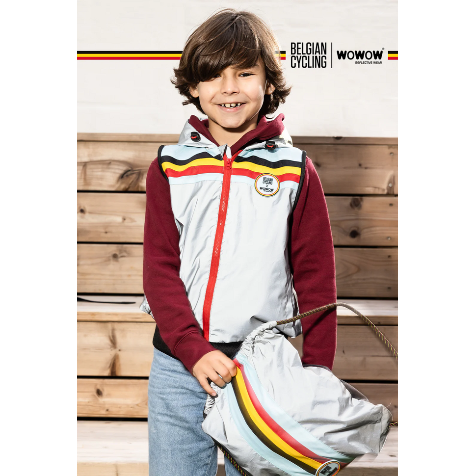 Belgian Cycling Kids Jacket - reflecterend