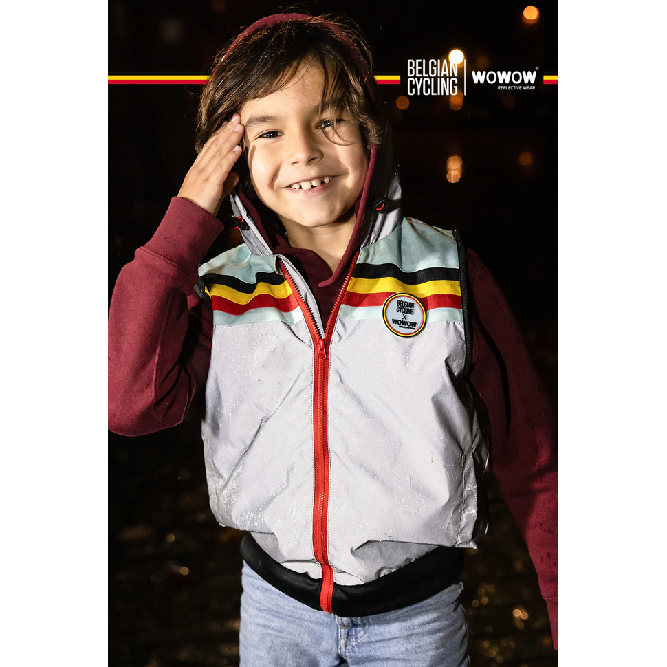 Belgian Cycling Kids Jacket - reflecterend