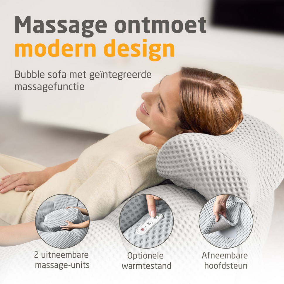 Bubble Sofa met massagefunctie
