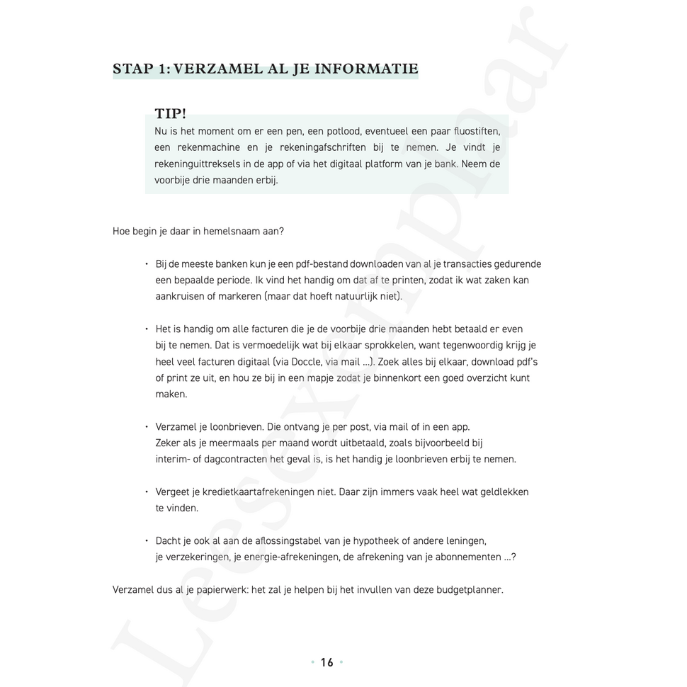 Kristel Verbeke - Budgetplanner