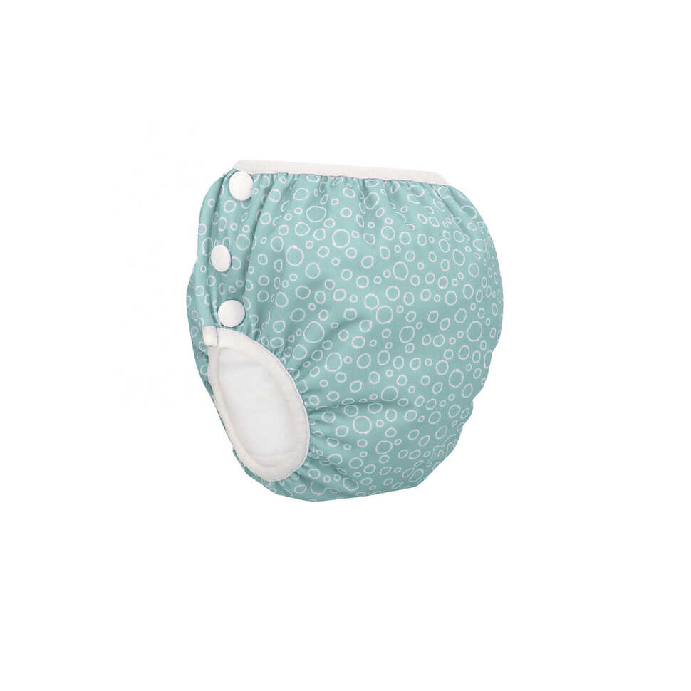 Zwem- en trainingsluier - drukknoppen - Bubbels Aqua