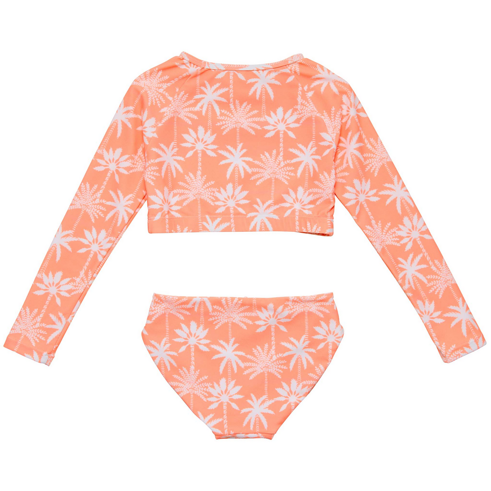 Omkeerbaar rash top setje Cali Palms