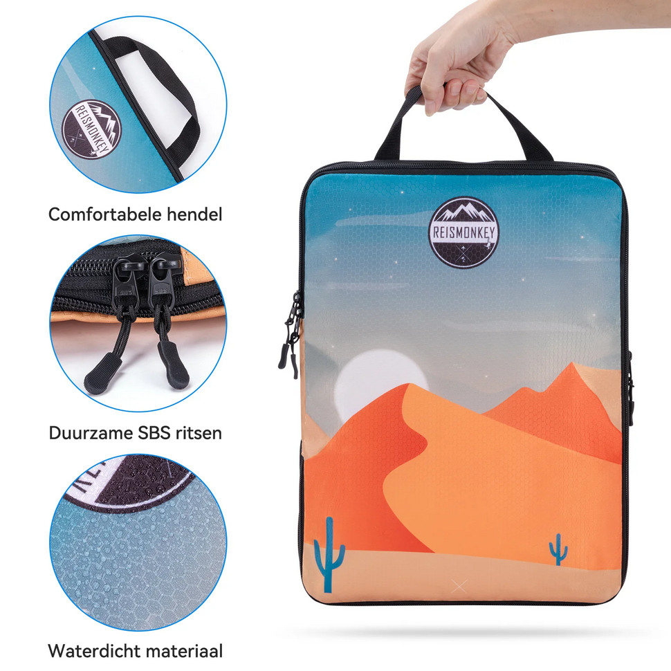 Packing cubes Compress-It - XL Desert