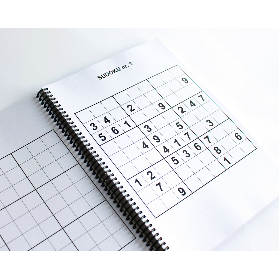 Denksport grootletter Sudoku