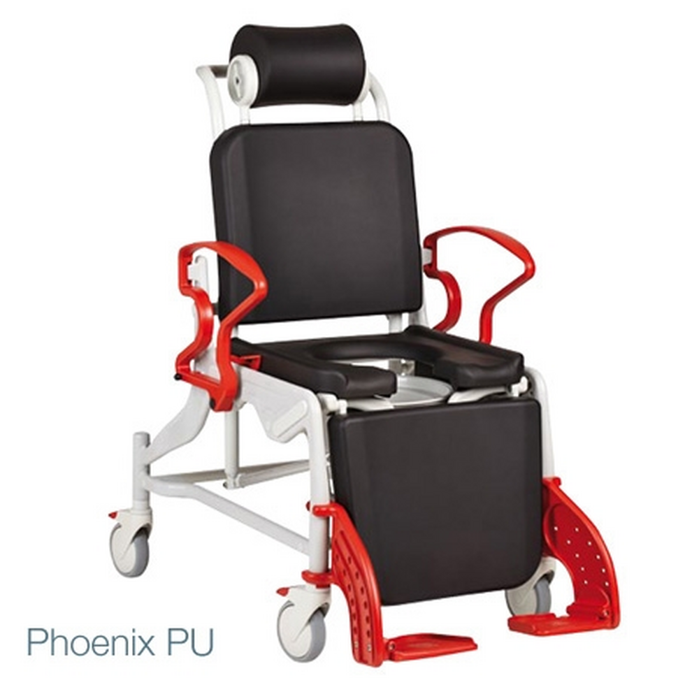 Inclineerbare douche-toiletstoel Phoenix