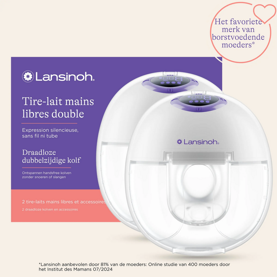 Draadloze dubbelzijdige borstkolf