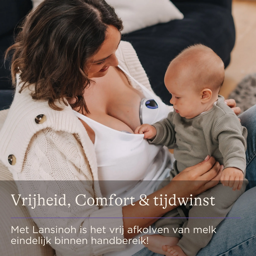 Draadloze enkelzijdige borstkolf