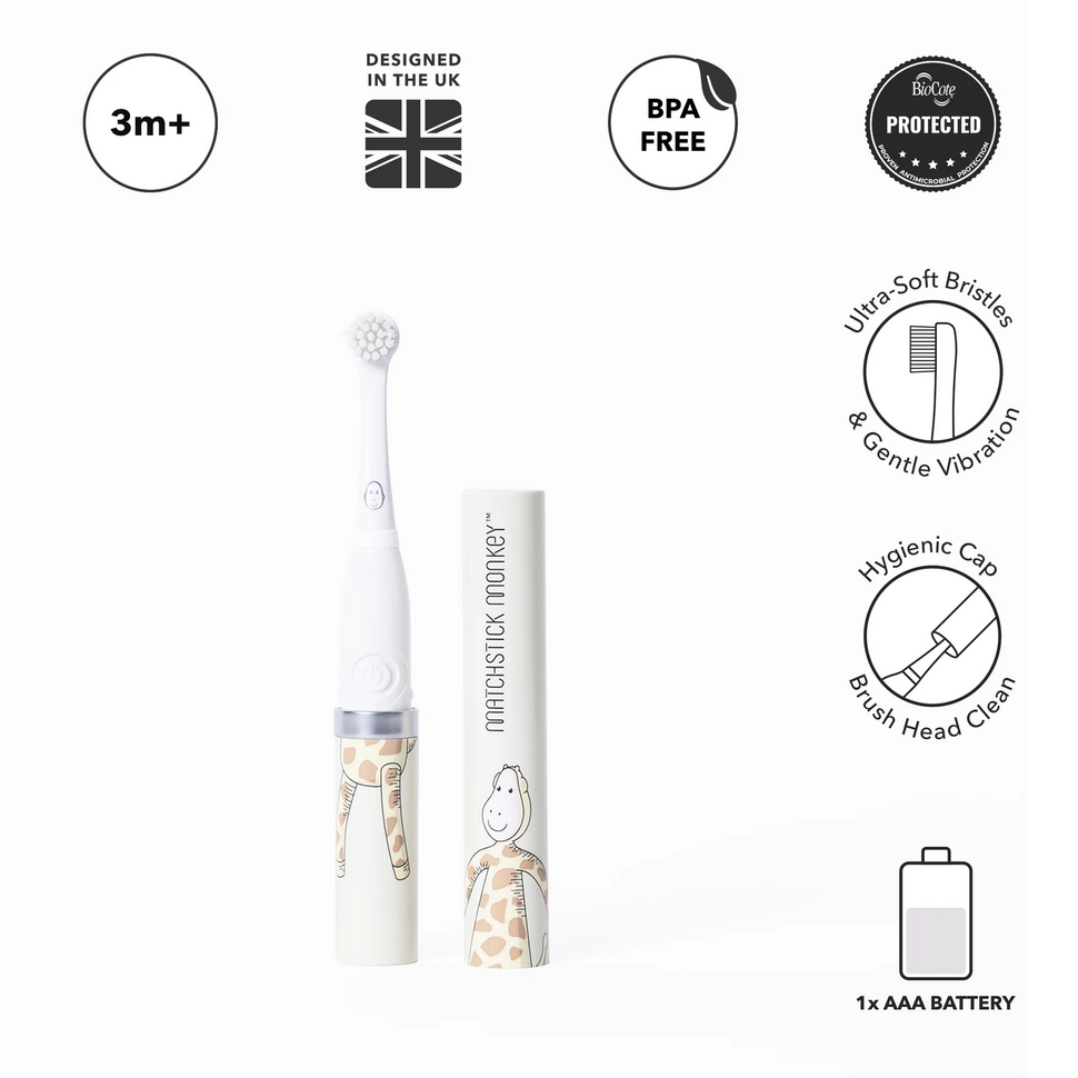 Sonische elektrische tandenborstel voor baby's - Gigi Giraffe