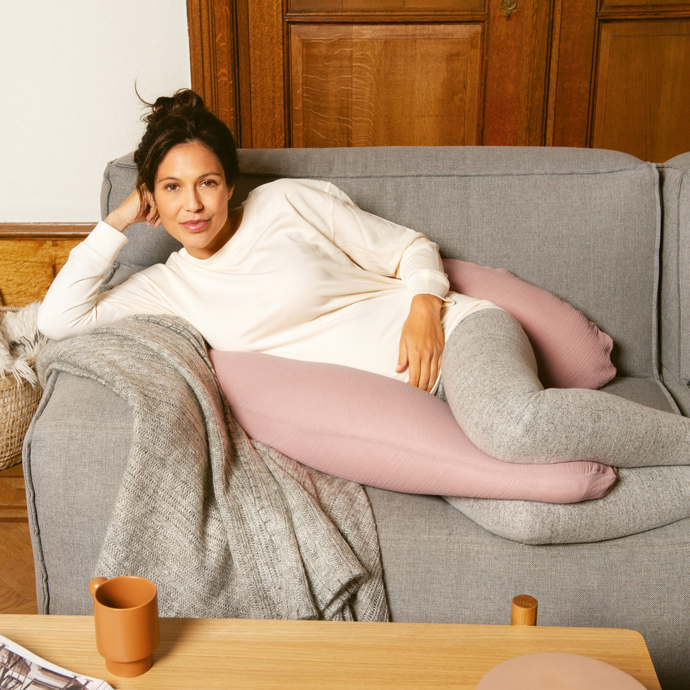 Groot zwangerschapskussen - Comfy Big Tetra Roze