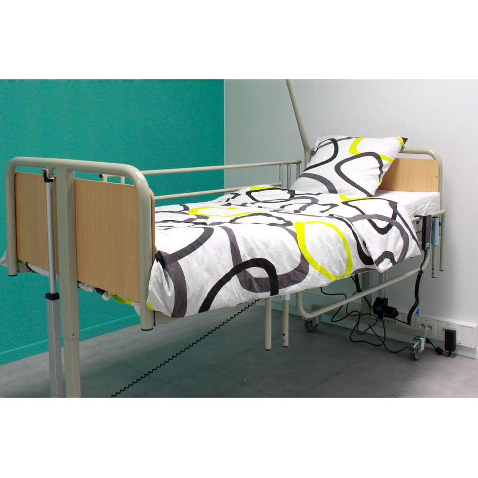 Ziekenhuisbed met elektrische hoog/laag bediening