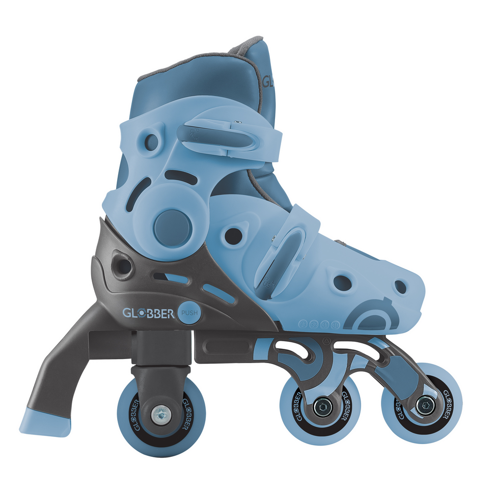 Inline skate 2-in-1 - blauw