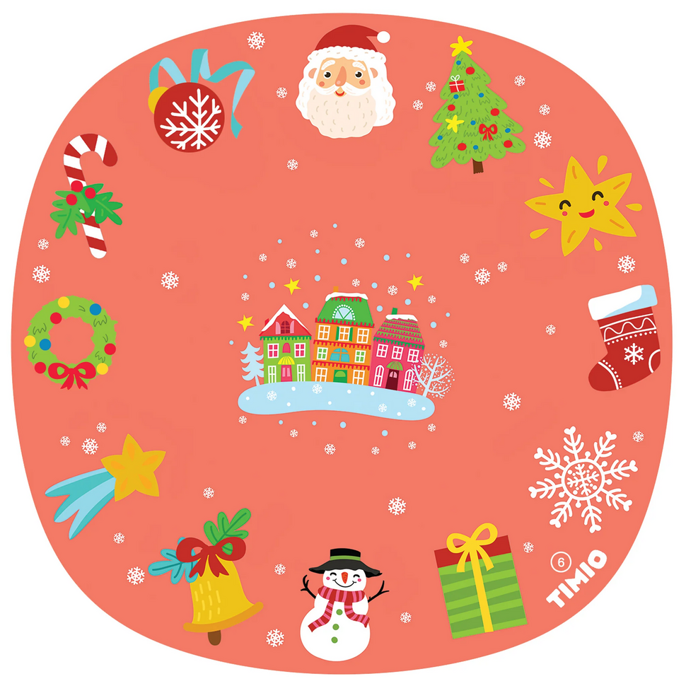 Timio player + 5 discs + gratis kerstliedjes disc