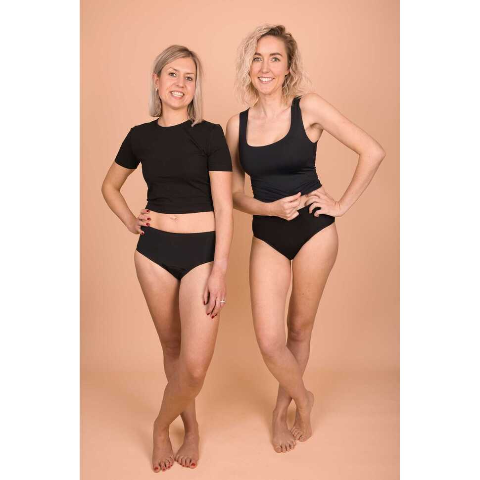 Marie comfy menstruatieslip zwart - Volwassenen