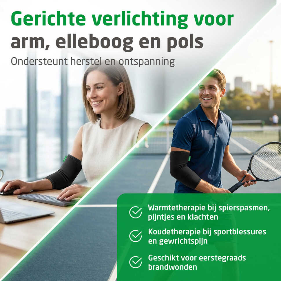 Warm-koudkompres elleboog/arm