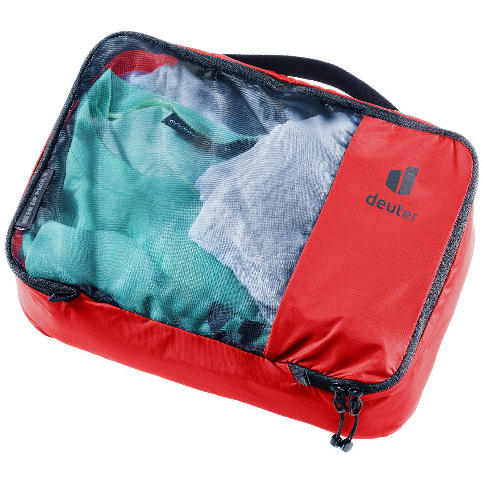 Mesh opbergtas met rits - 3 liter