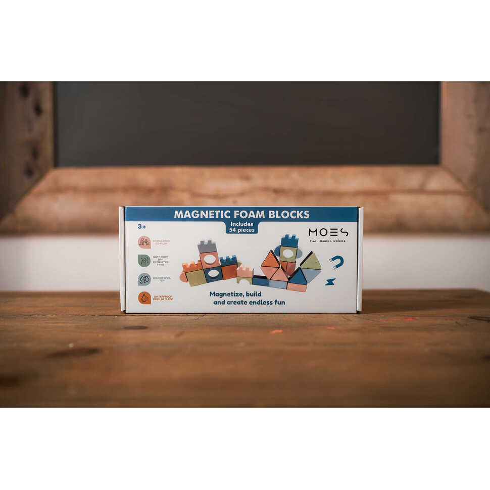 Magnetische foam blokken