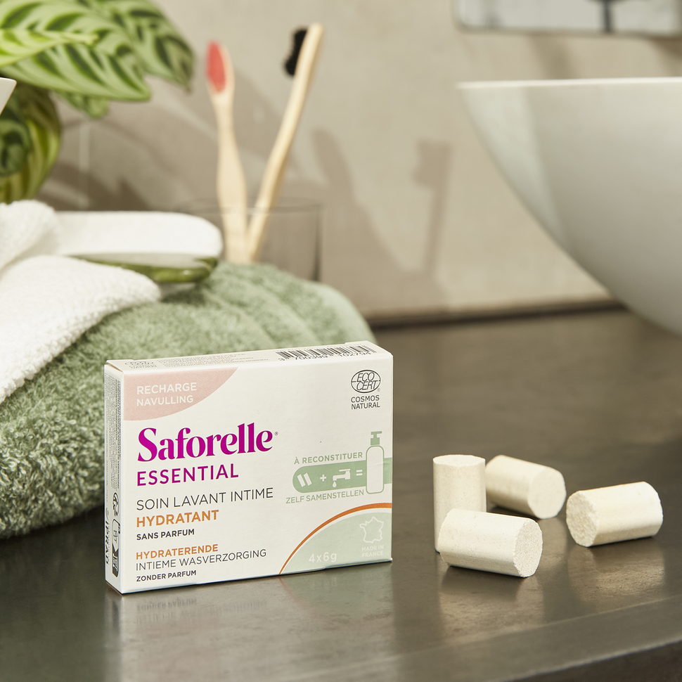 Hydraterende intieme wasverzorging - navulling